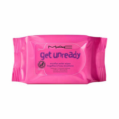 LEN&Ccedil;OS DEMAQUILANTES MAC COM &Aacute;GUA MICELAR GET UNREADY